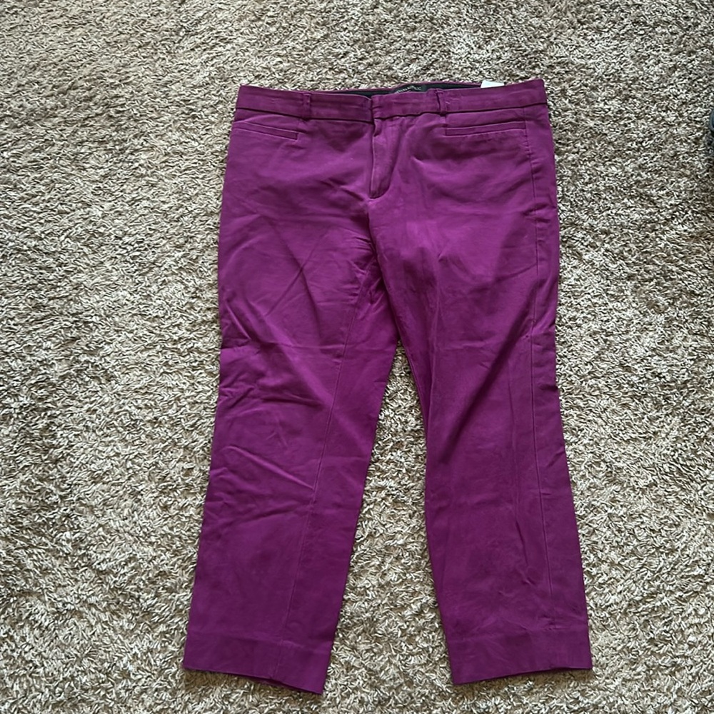 Banana Republic Factory Purple Women's Pants